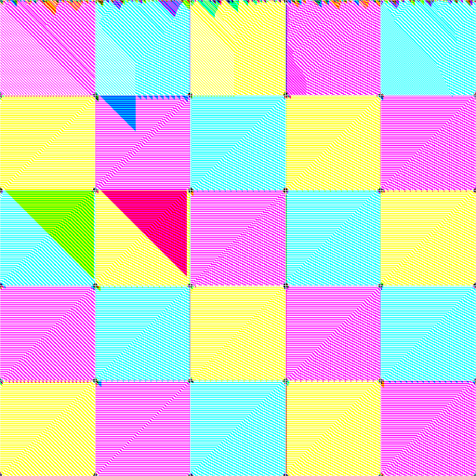 RULES (for Elementary Cellular Automata) #212 static NFT preview