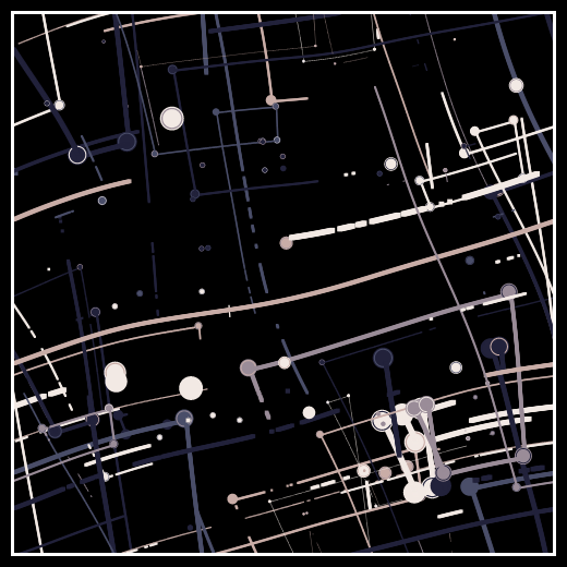 Star map #58 static NFT preview