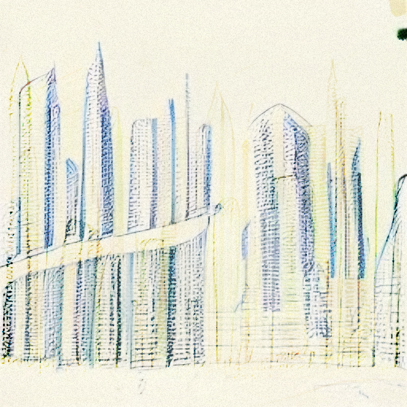 Permutation City #121 static NFT preview
