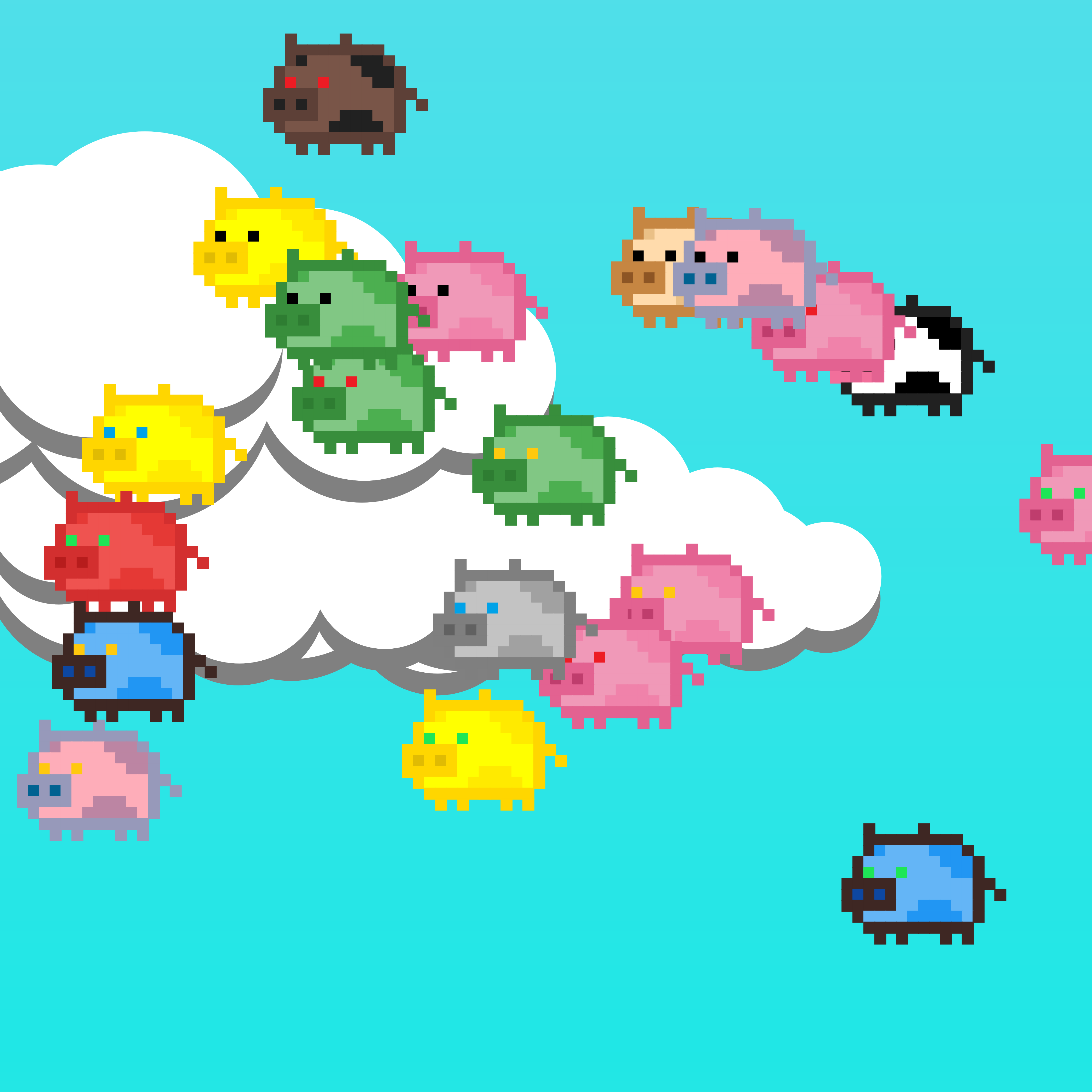Flying PETPIGS #2 static token preview