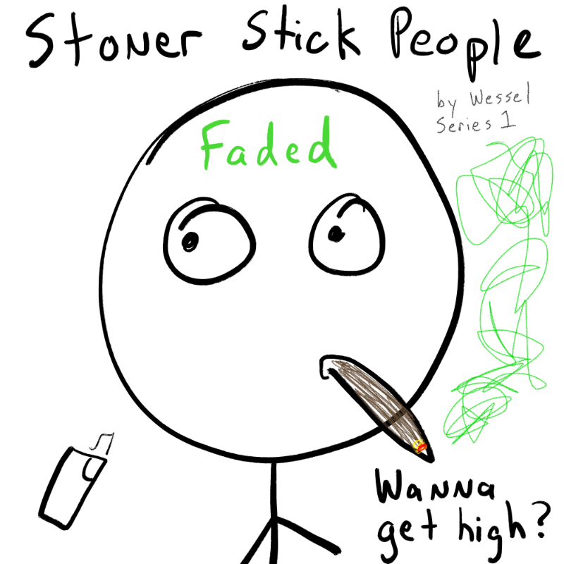 Stoner Stick People #70 static token preview