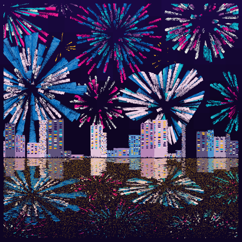 Fireworks #163 static token preview