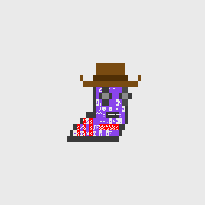DOS Larva #270 static token preview