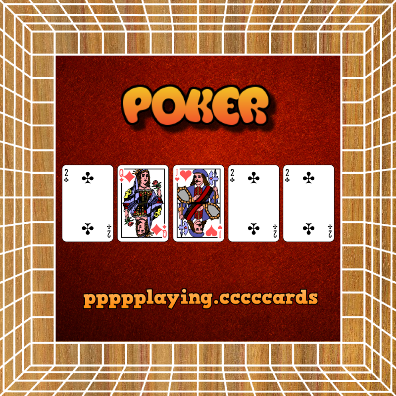 ppppplaying.cccccards: POKER #132 static token preview