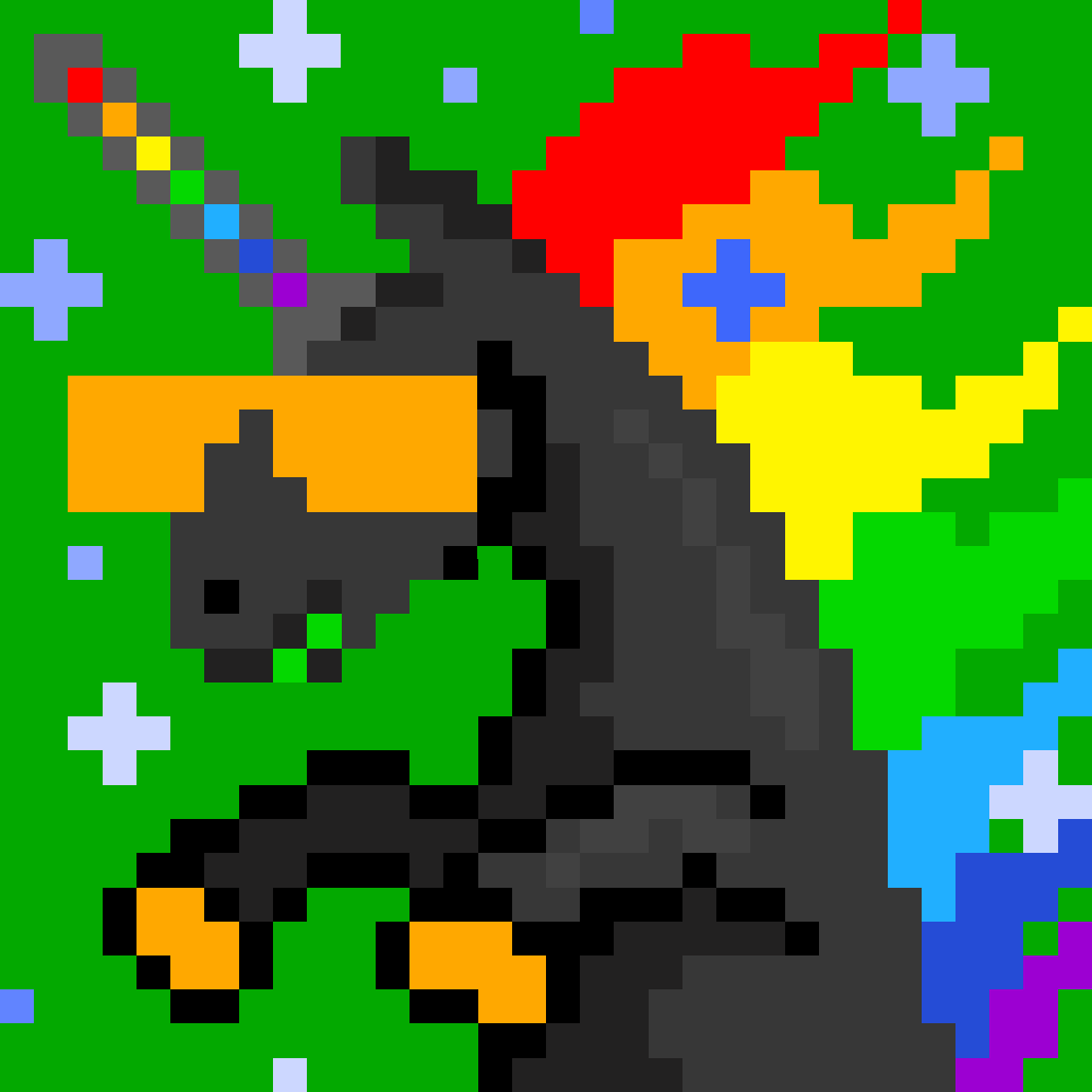 Unicorn #9232 static token preview