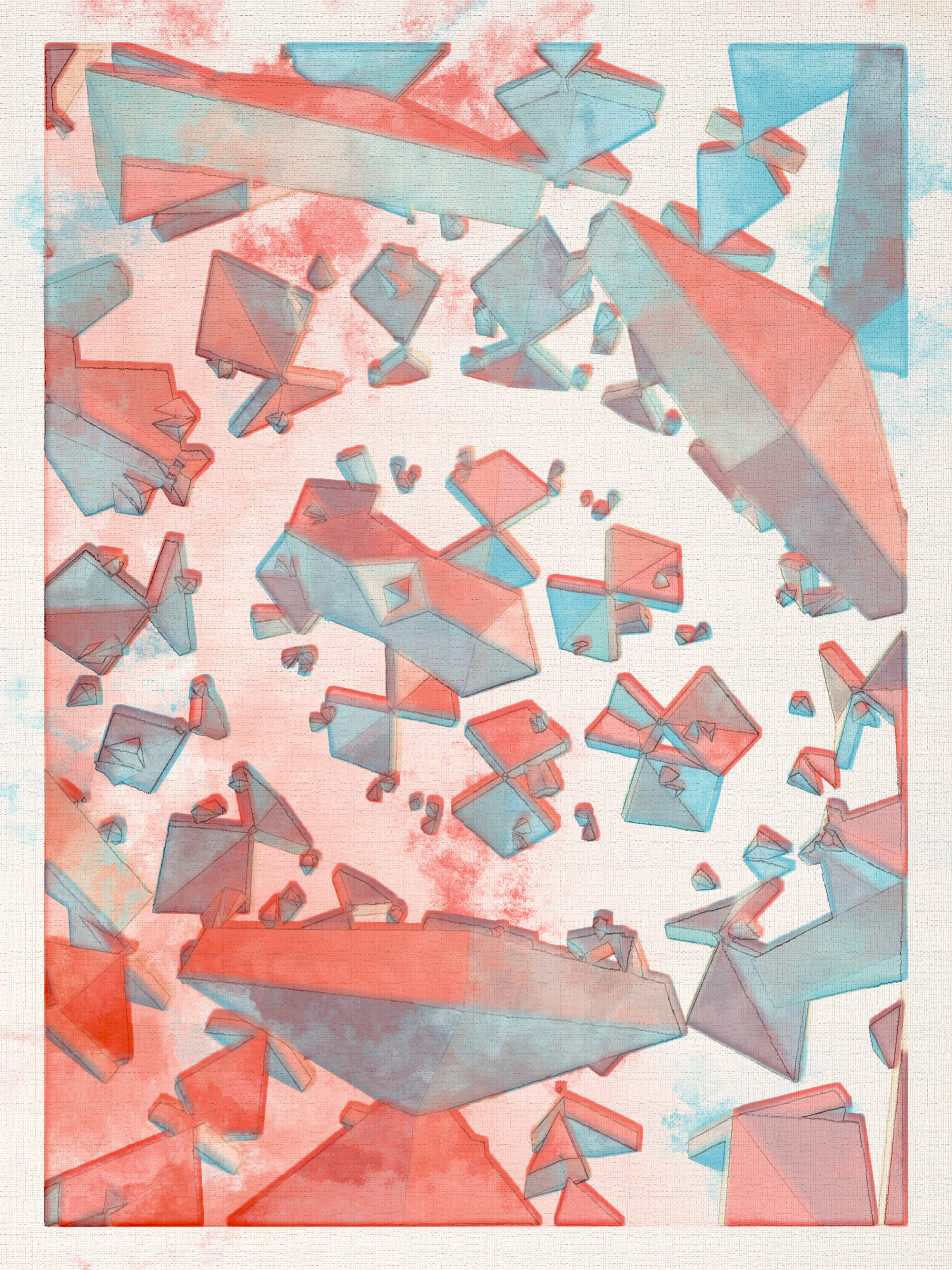 Aquarelle #121 static NFT preview