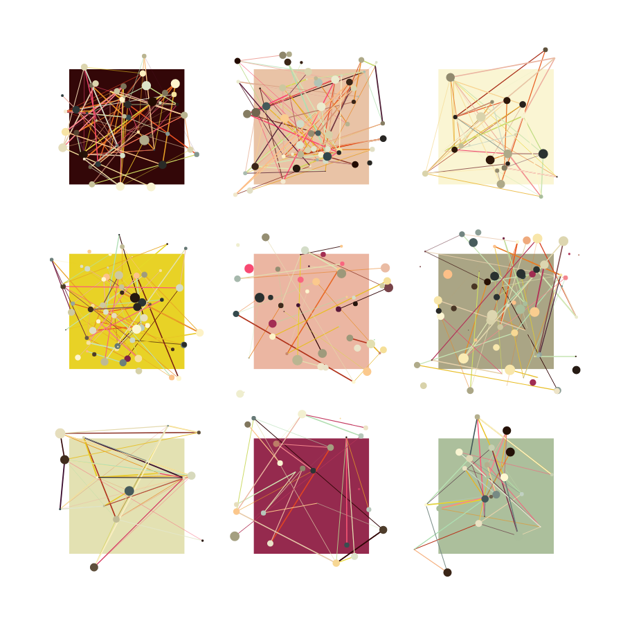 Atom Grid #225 static NFT preview