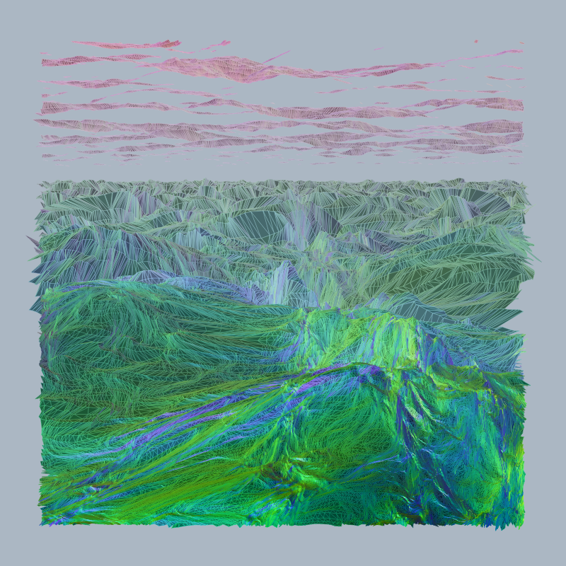 Mountain View #157 static NFT preview