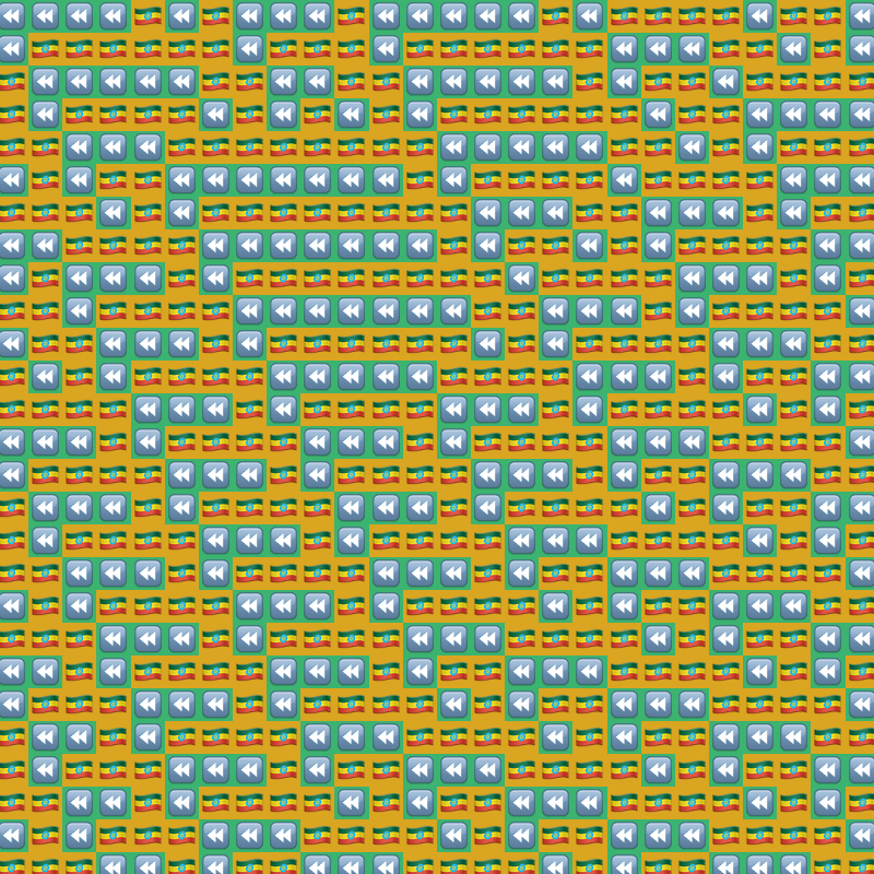 Elementary Cellular Emoji Automata #687 static NFT preview