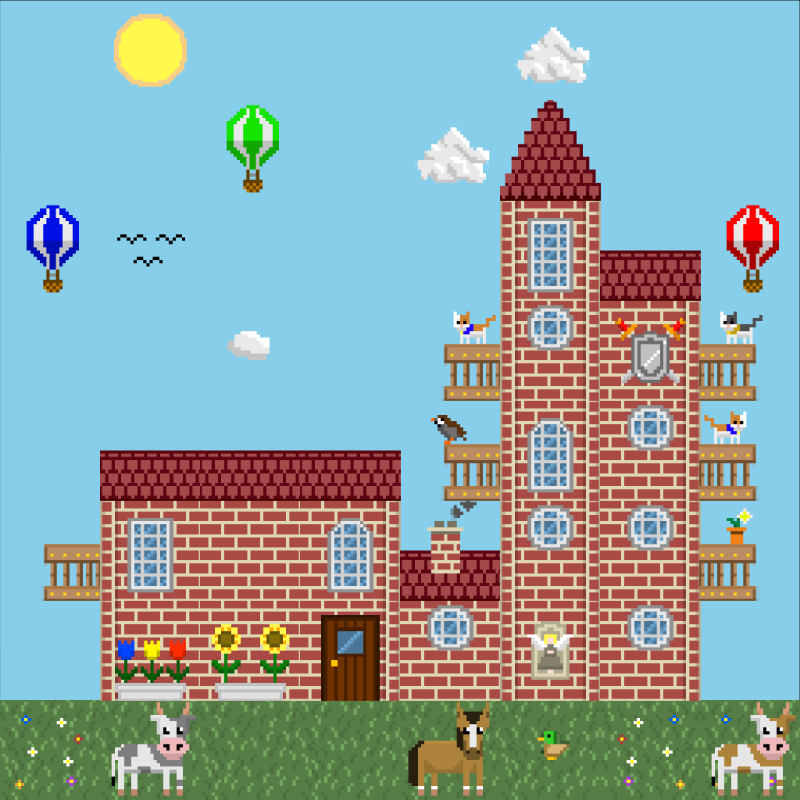 2D Mansion #518 static token preview