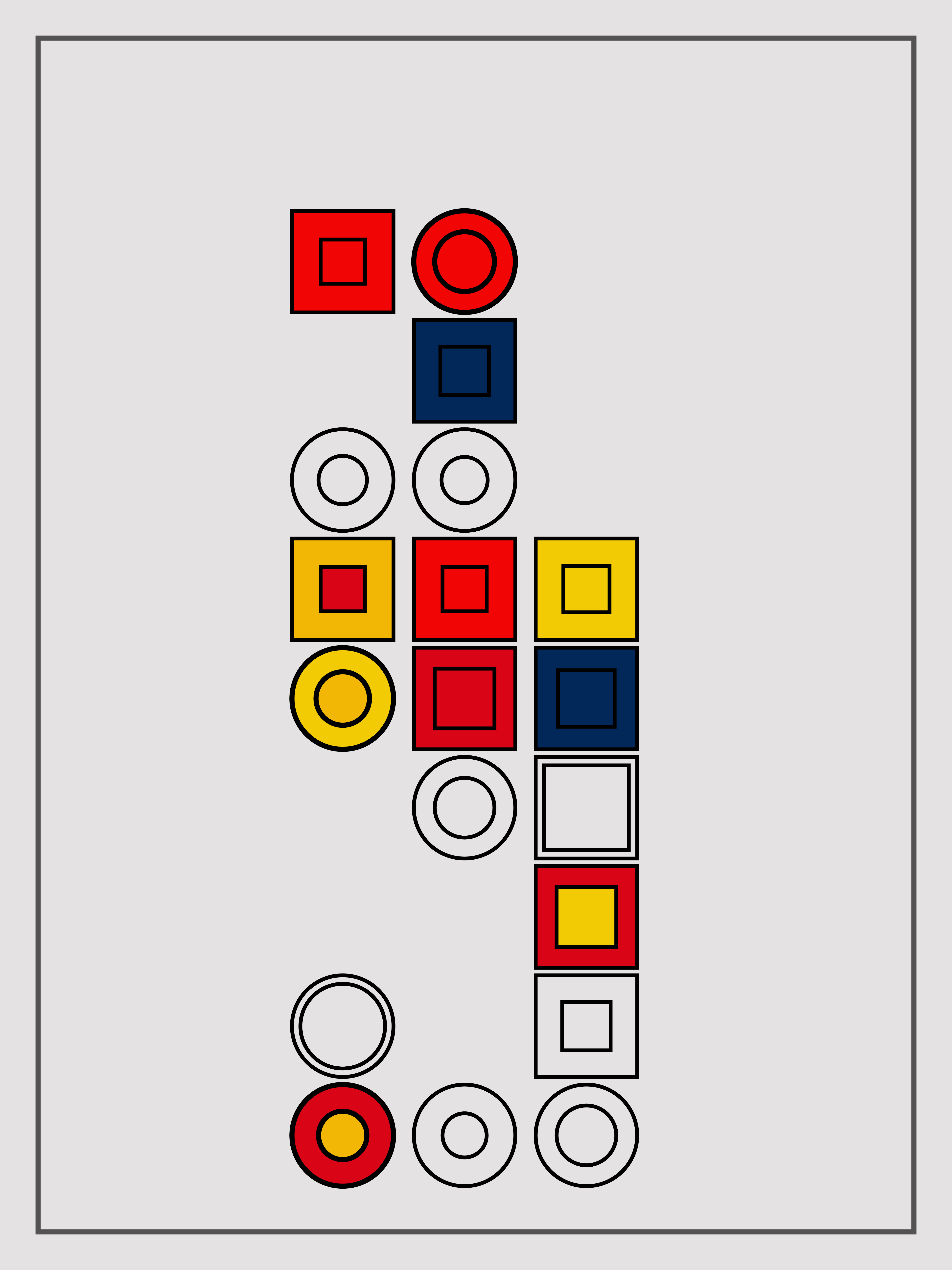 Bauhaus Study I #43 static NFT preview