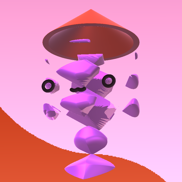 SHADER HEADZ #674 static token preview
