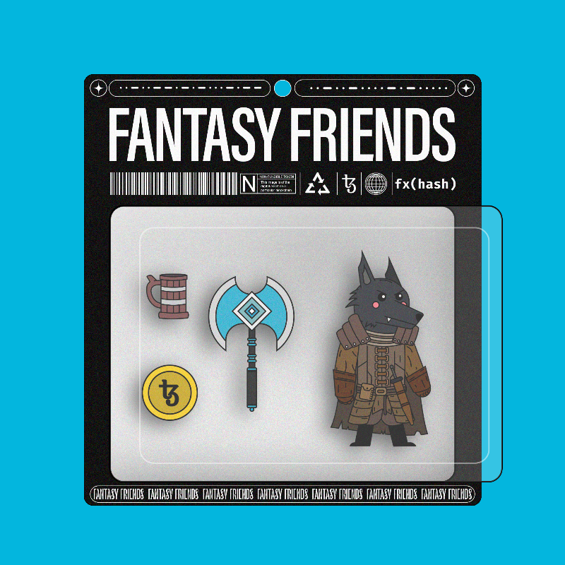 Fantasy Friends #161 static NFT preview
