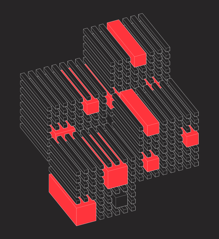 Cubick (Neon Red) #61 static token preview