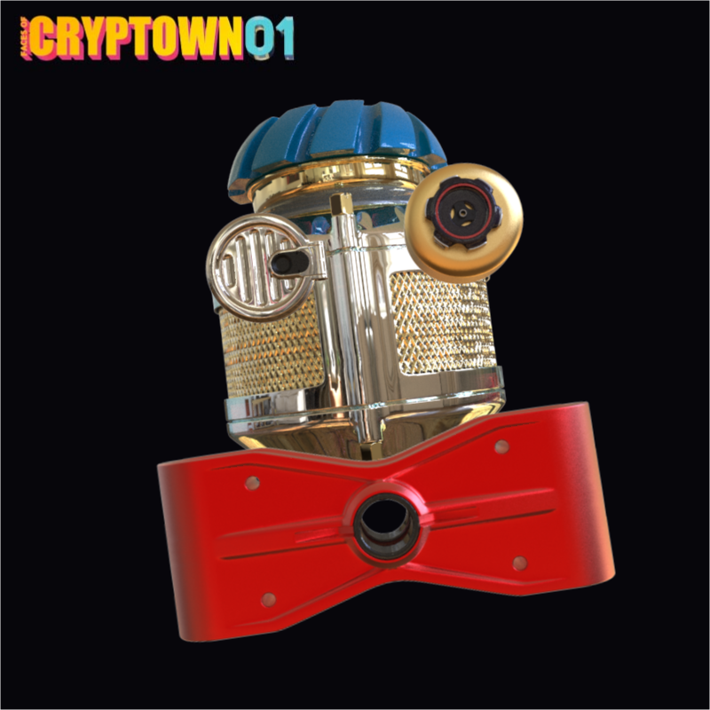 FacesOfCryptown vol.01 #27 static token preview