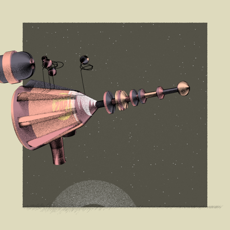 Galactic Pistol #95 static NFT preview