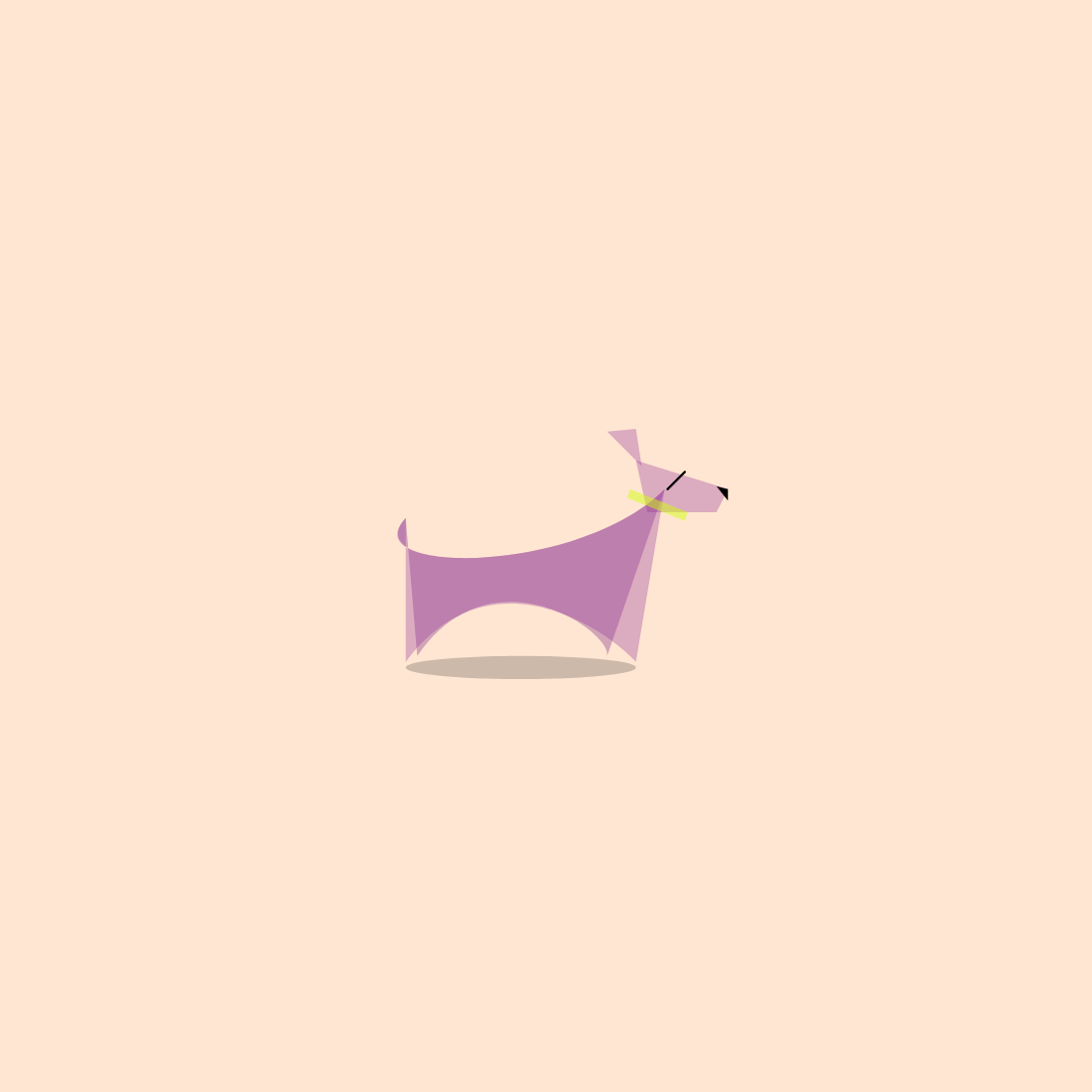 My lovely dog #324 static token preview
