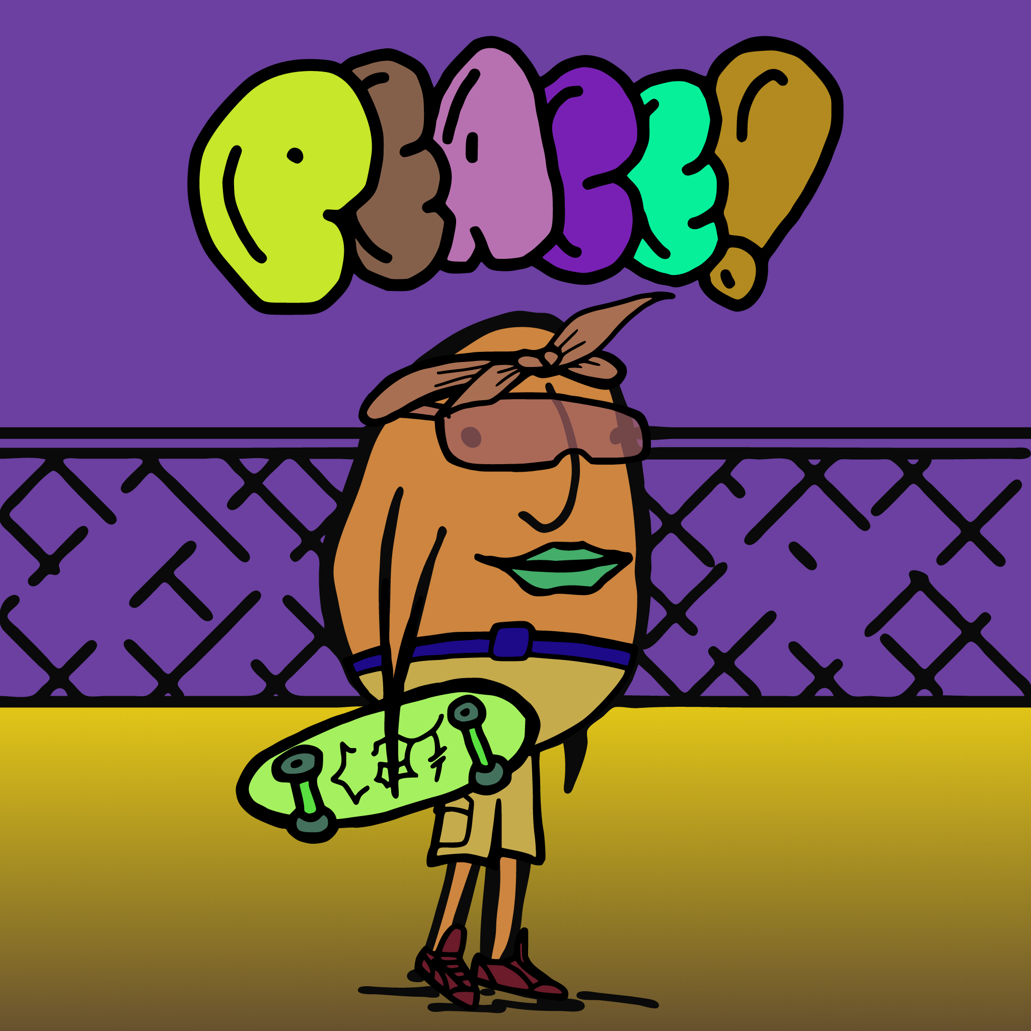 Skater Egg #10 static token preview