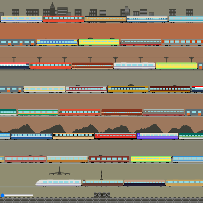 Choo Choo Train #105 static token preview