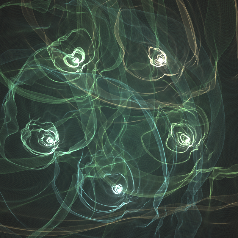Flowering Circles #46 static NFT preview