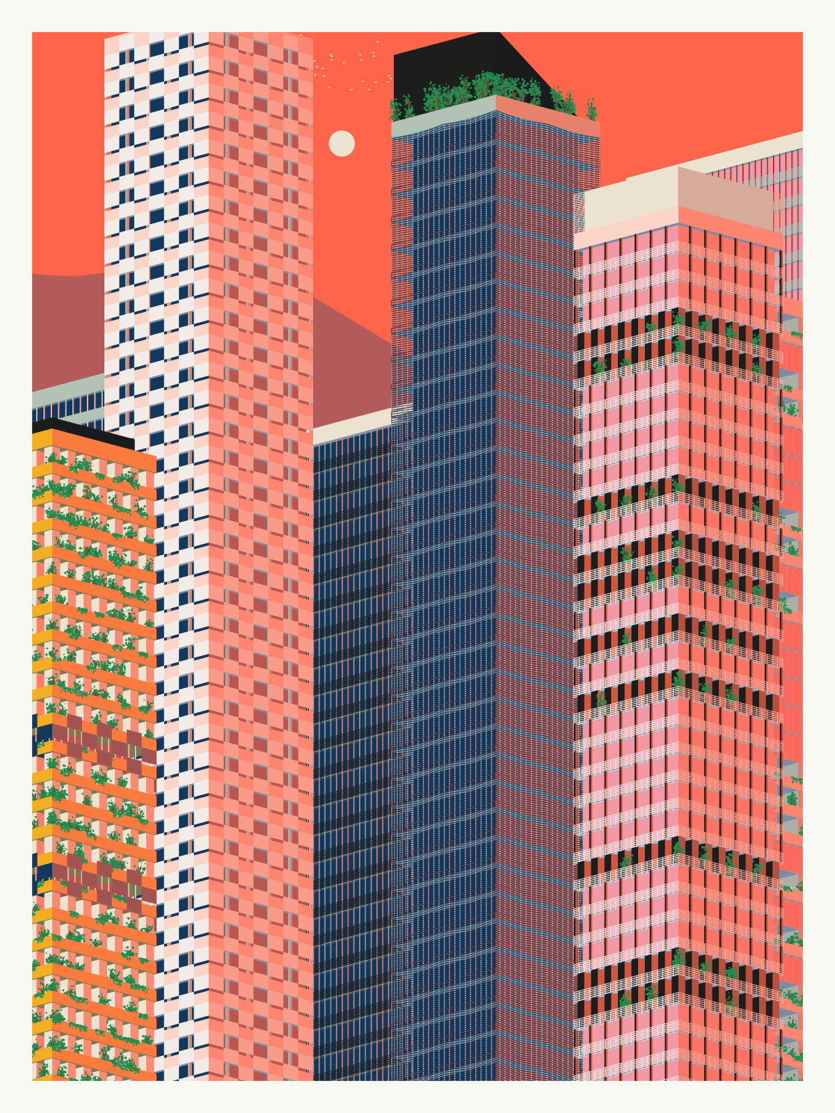 Perpendicular Inhabitation #153 static NFT preview