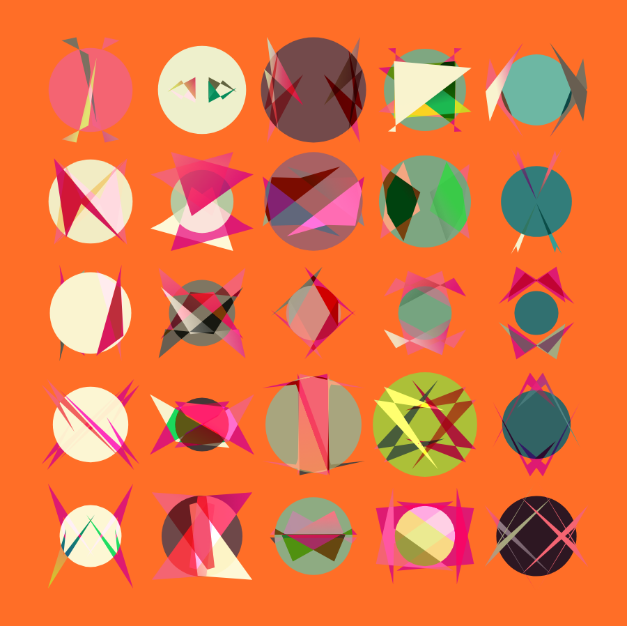 Grid In Motion #152 static NFT preview