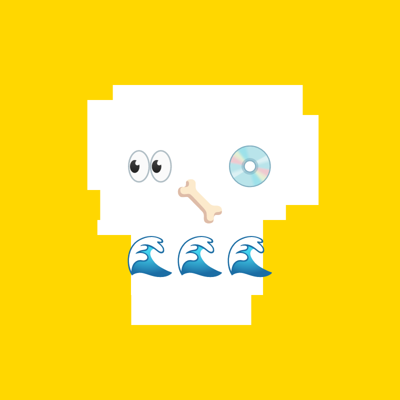 Not Skull #42 static token preview