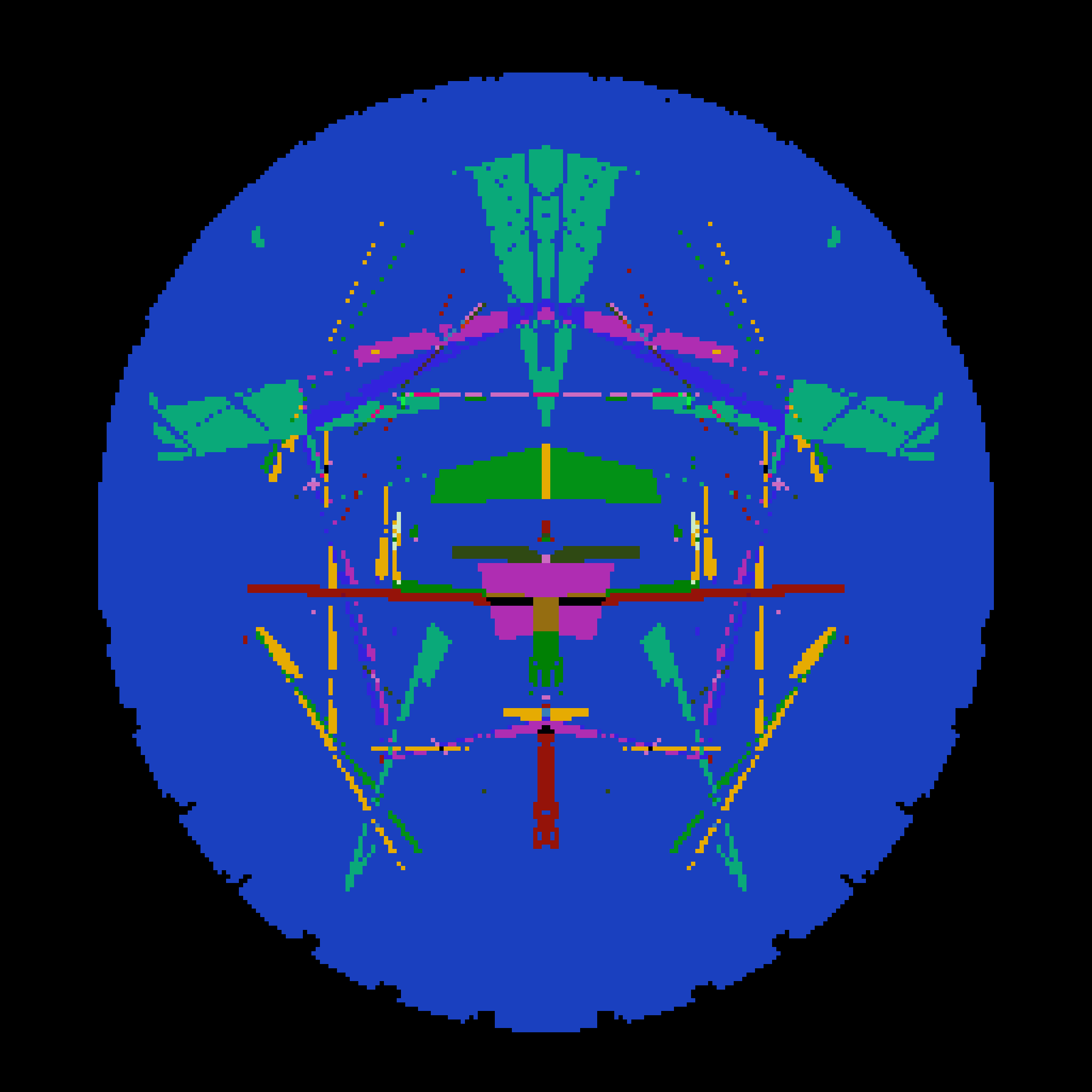 Ideocartography: Planar Slicing Experiment #94 static NFT preview