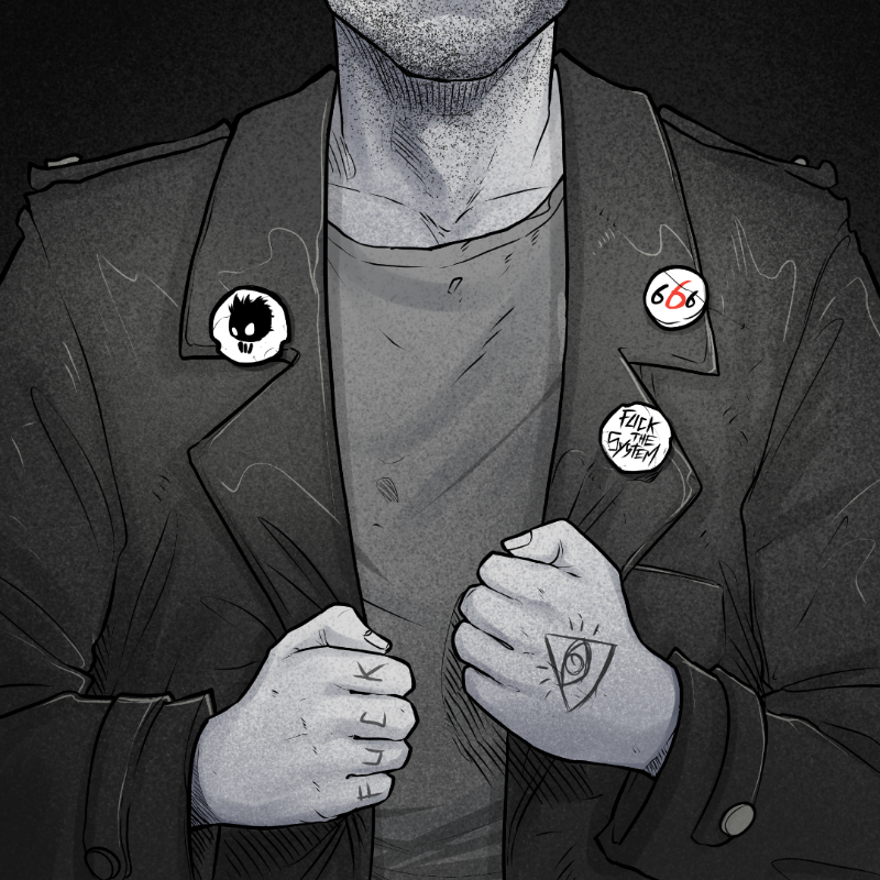 PUNX NOT DEAD #251 static token preview