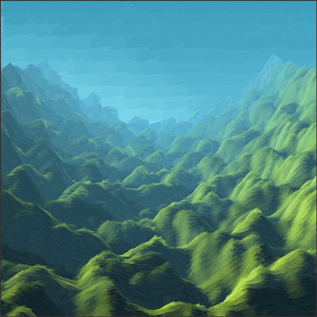 Lush Fields #23 static token preview