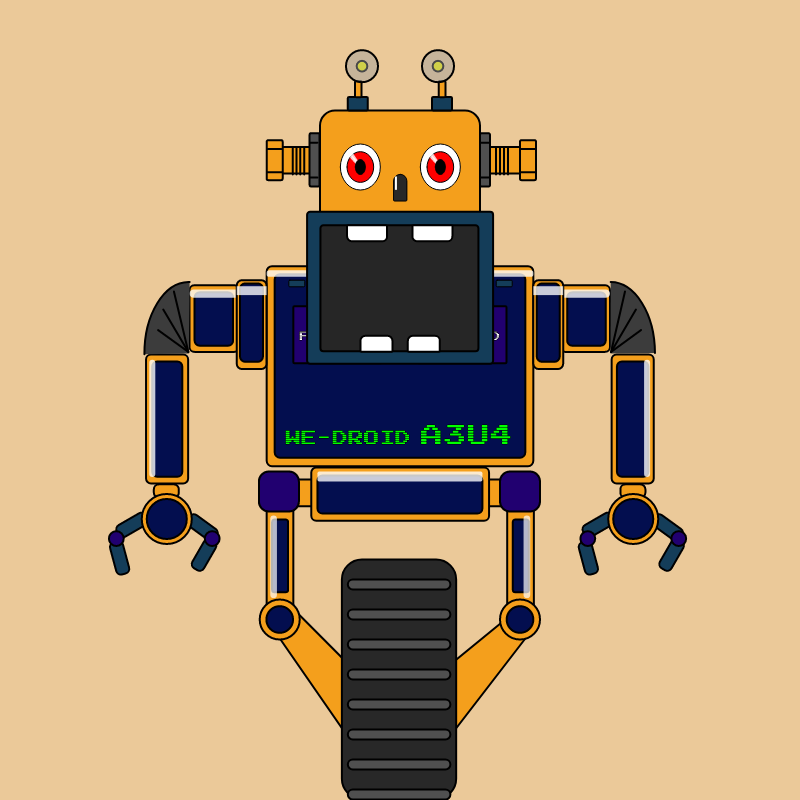 WE-DROIDs #85 static token preview