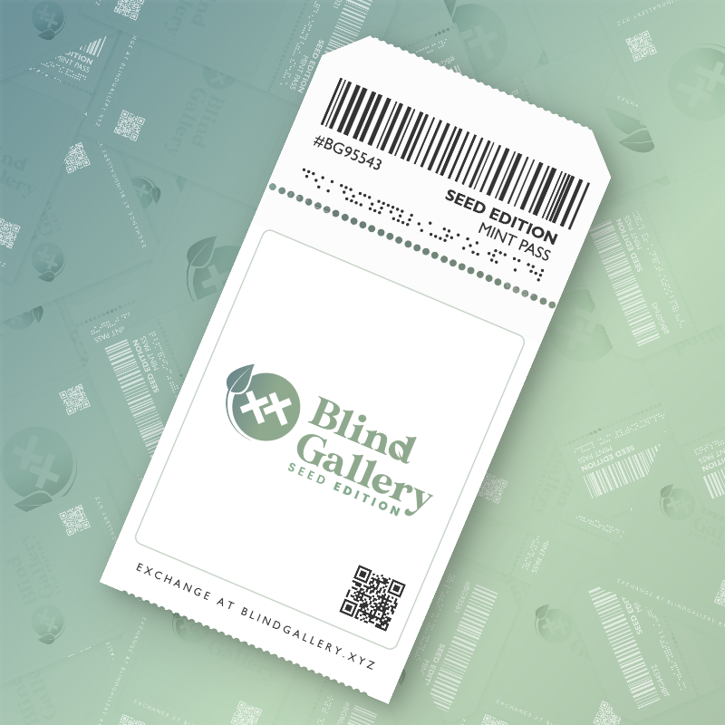 Blind Gallery Mint Pass (Seed Edition) #703 static NFT preview
