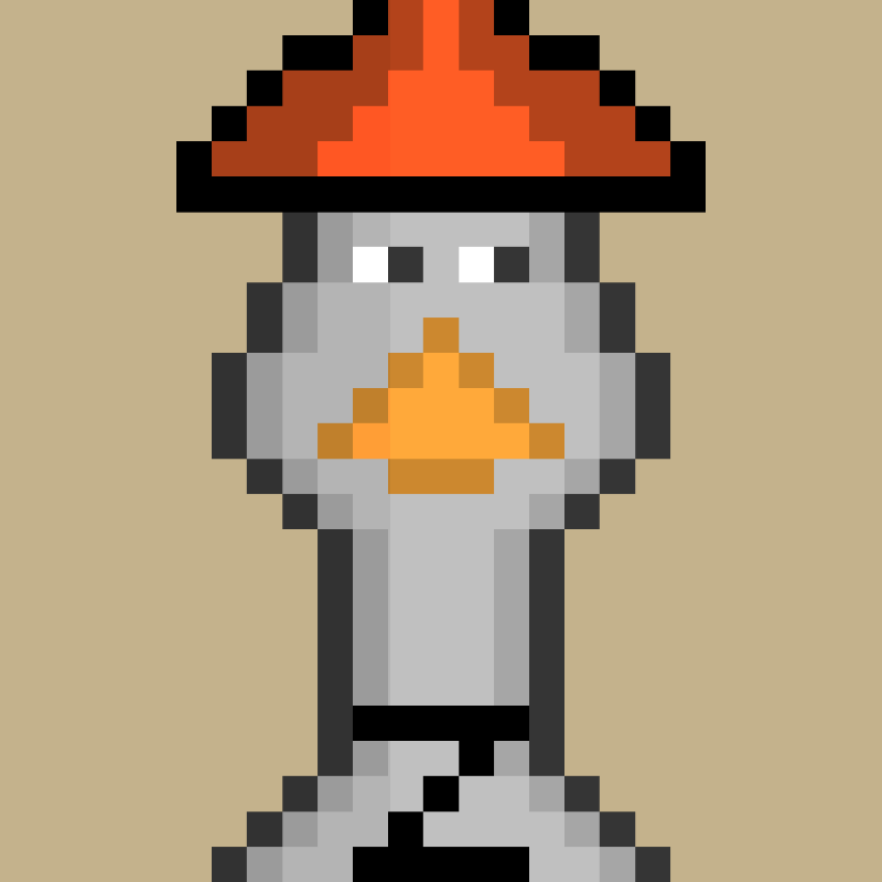 Morixels Goose #933 static NFT preview