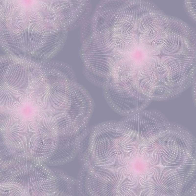 Fairy flower pattern #106 static NFT preview