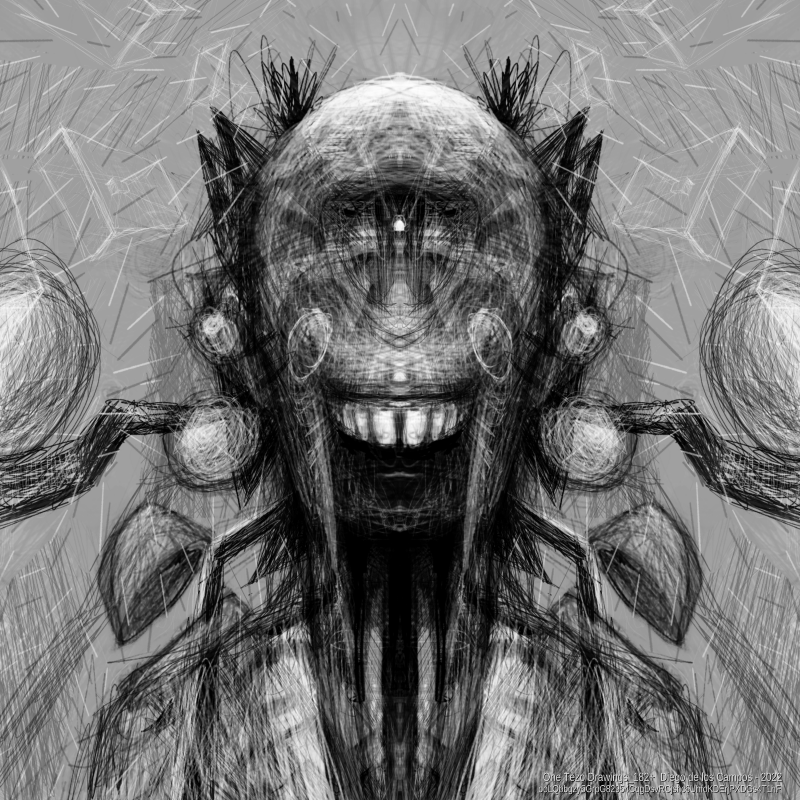 One Tezo Drawings_182+ #18 static token preview