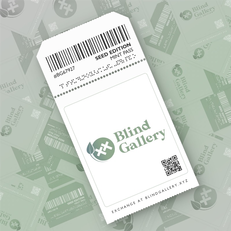 Blind Gallery Mint Pass (Seed Edition) #599 static NFT preview