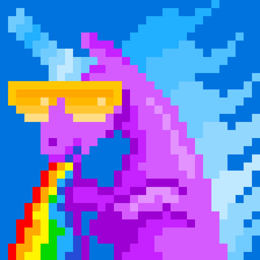 Unicorn #6098 static NFT preview