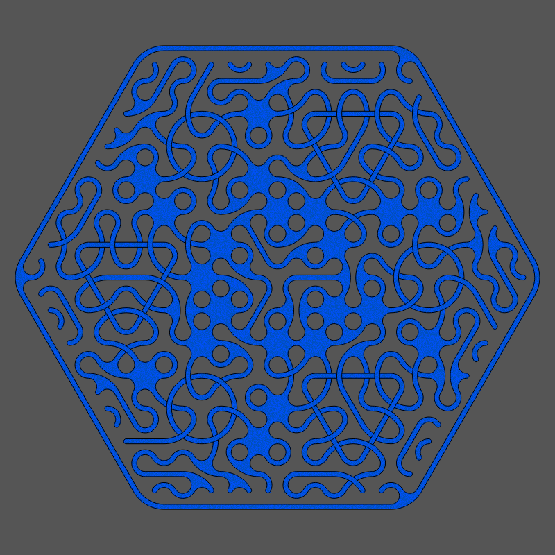Threefold Symmetry - Dark Variations #509 static token preview
