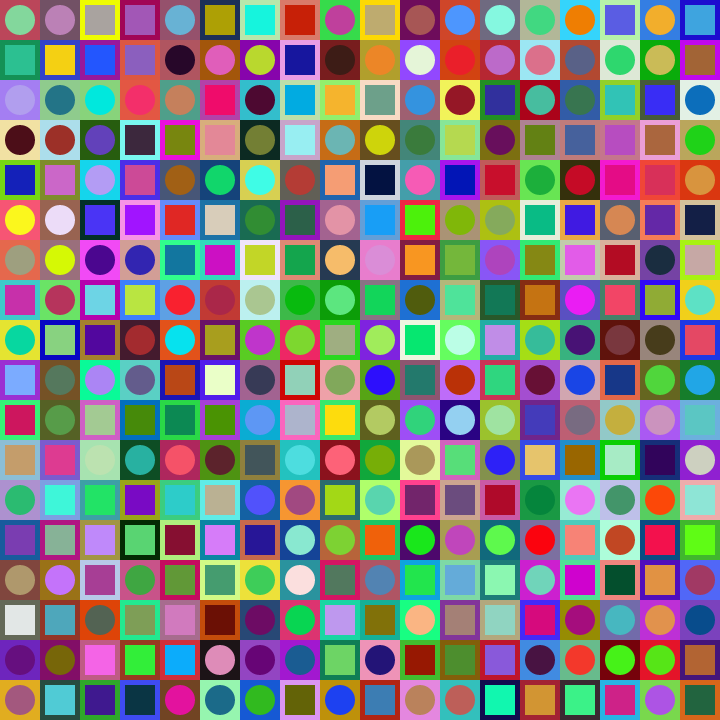Square Dot Composition #66 static NFT preview