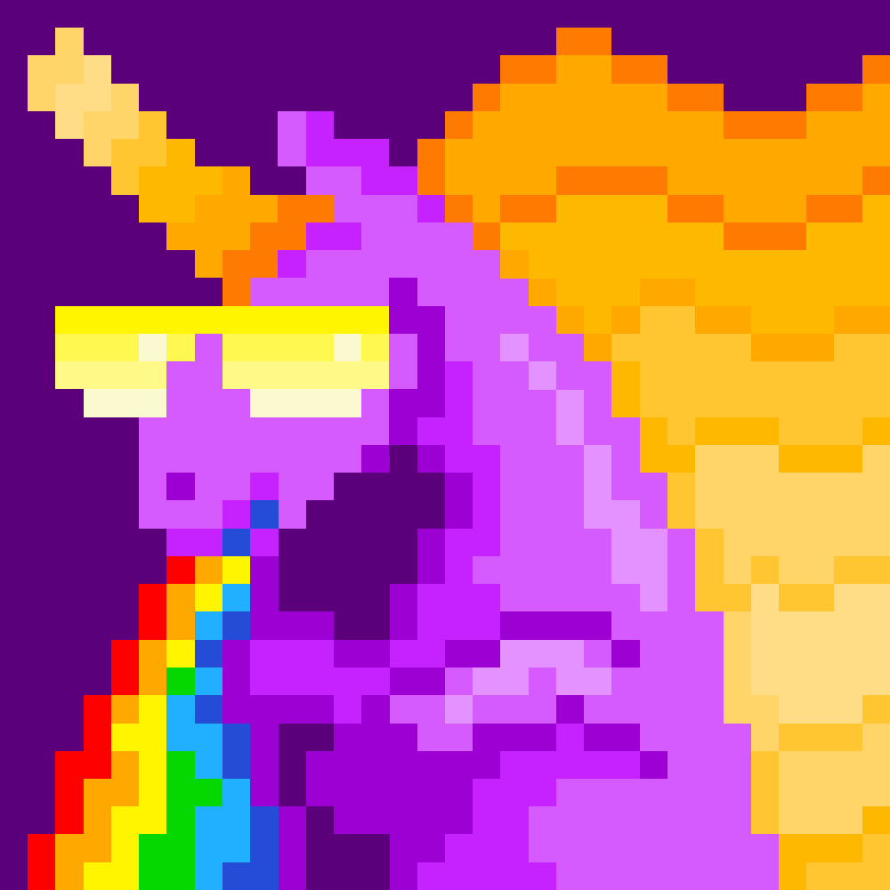Unicorn #8540 static NFT preview