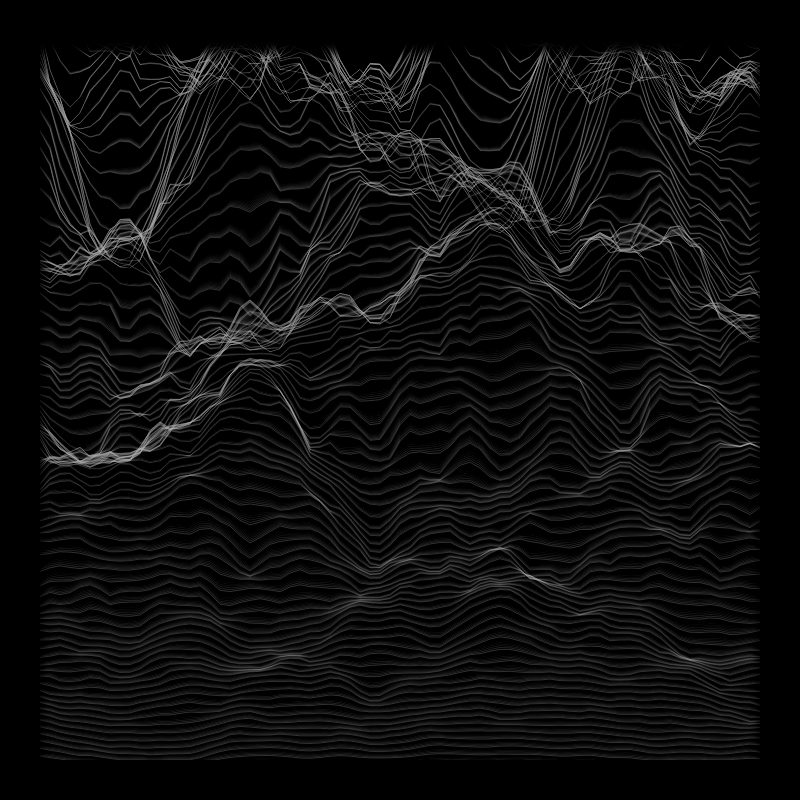 Moving White Lines #58 static NFT preview