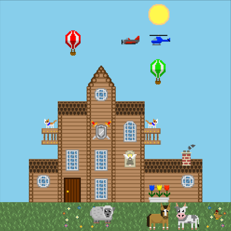 2D Mansion #617 static token preview