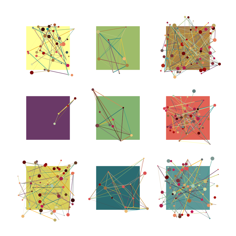 Atom Grid #132 static NFT preview