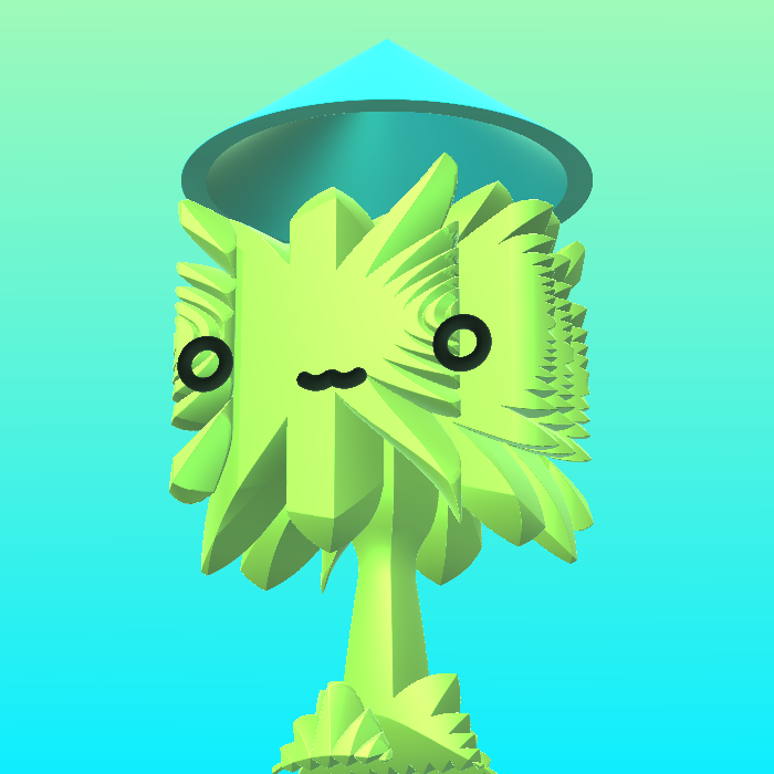 SHADER HEADZ #510 static NFT preview