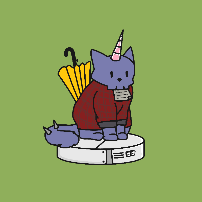 DOOMKATS #221 static token preview