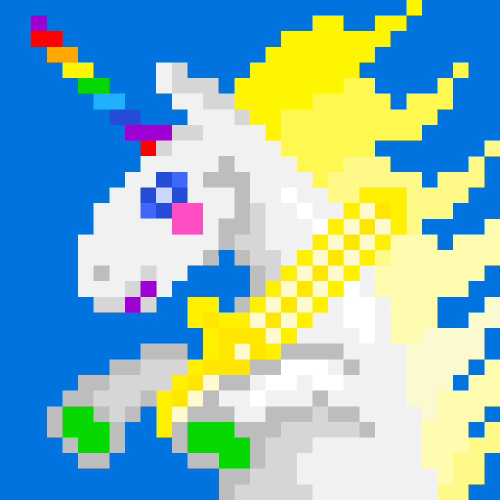 Unicorn #1244 static token preview