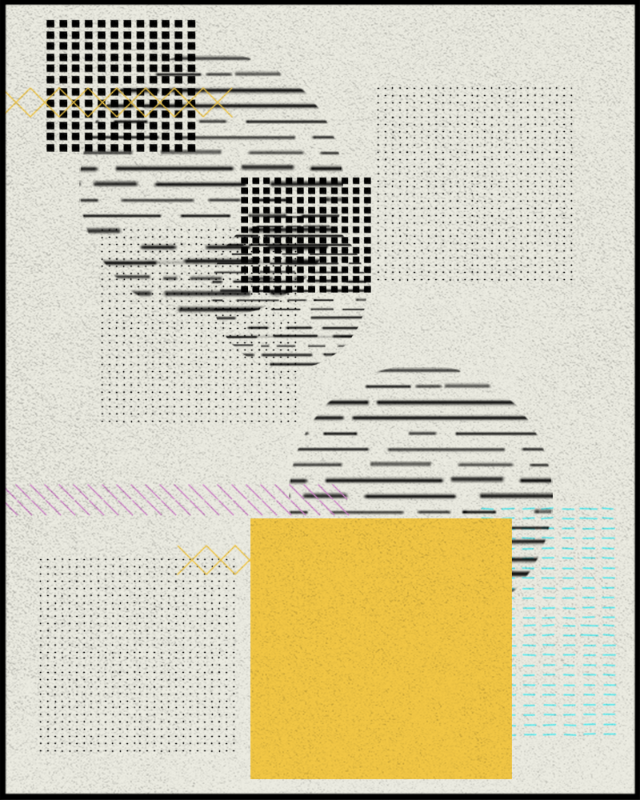 Dance of lines and shapes #17 static token preview