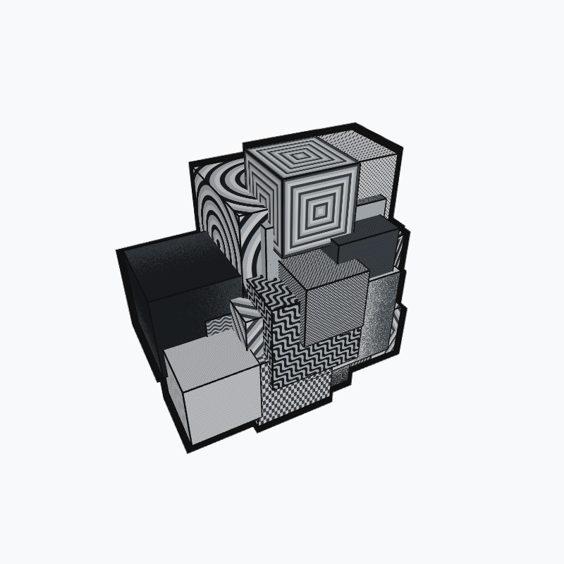boxes_OUTLINED #65 static NFT preview