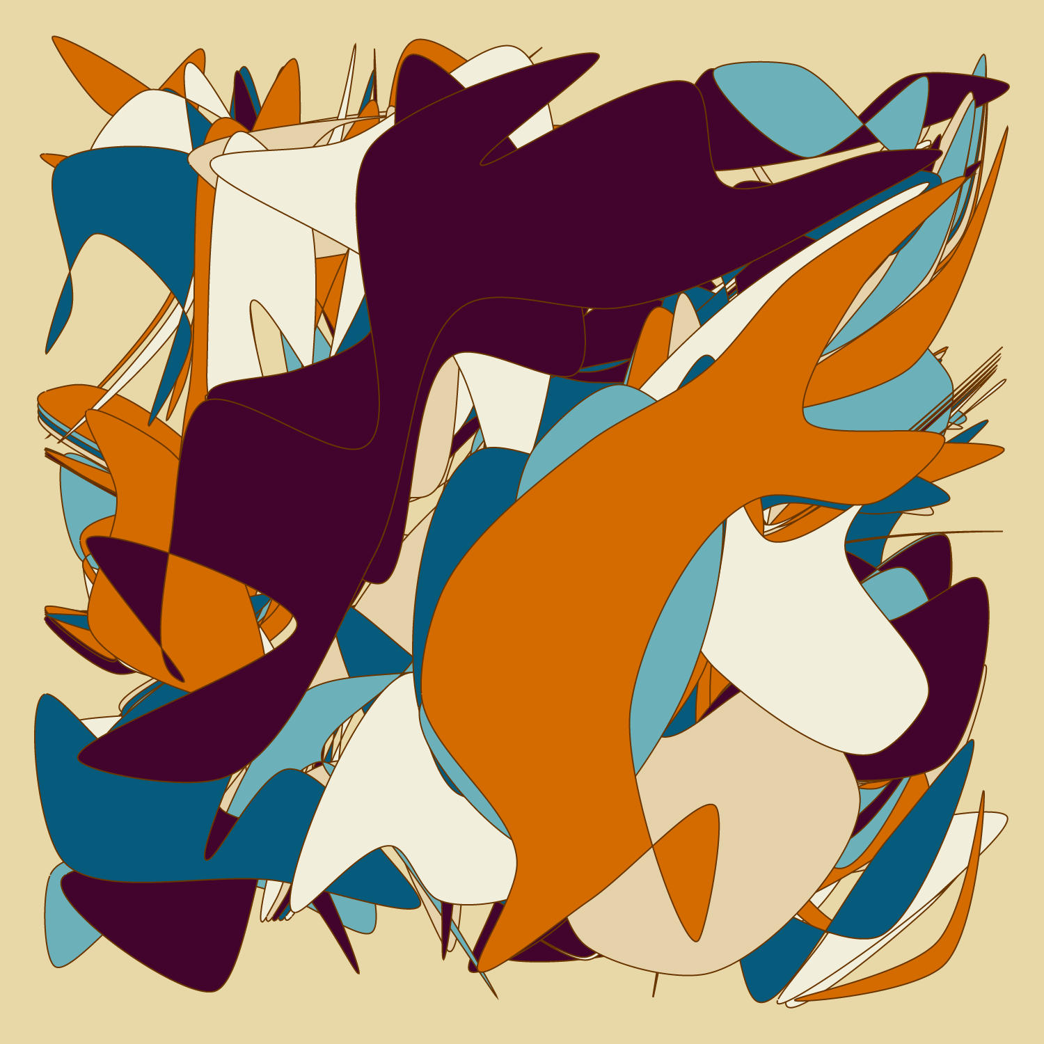 Geometric colorful shapes 2 (Free edition) #62 static token preview