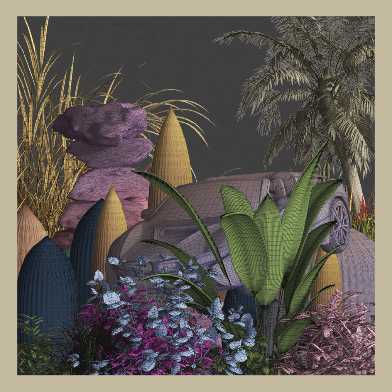 3dart #Surreal_forest #65 static NFT preview